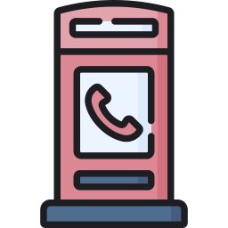 Phone booth icon