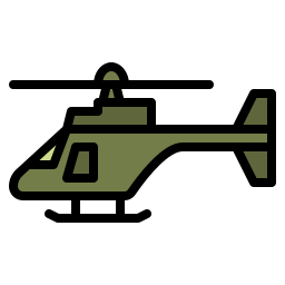 Army helicopter icon