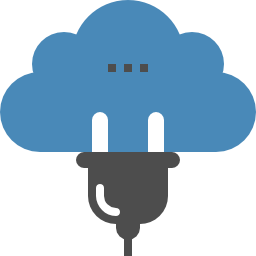 Cloud computing icon