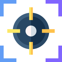 Center focus icon