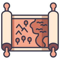 Old map icon