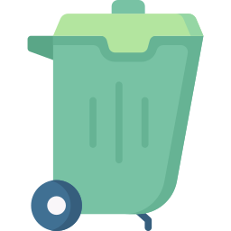 Trash can icon