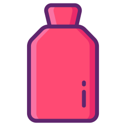 Hot water bottle icon