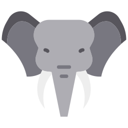 l'éléphant Icône