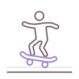 Skateboard icon