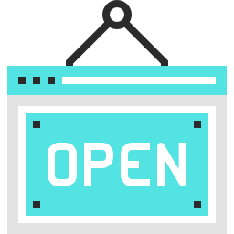 Open icon