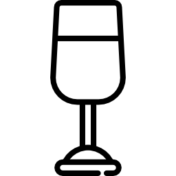 verre de vin Icône