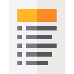 Shopping list icon