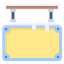 Sign icon