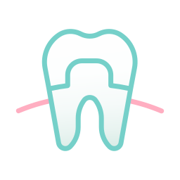 corona dentale icona