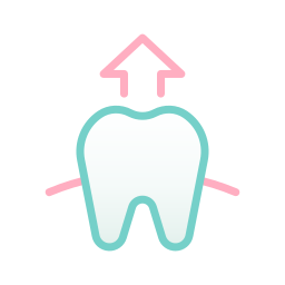 estrazione di un dente icona