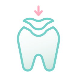 otturazione dei denti icona