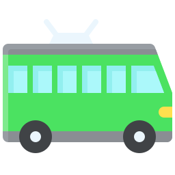 Tour bus icon