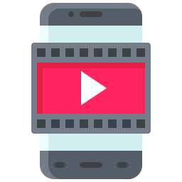 Mobile video icon