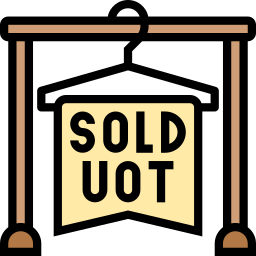 Sold out icon