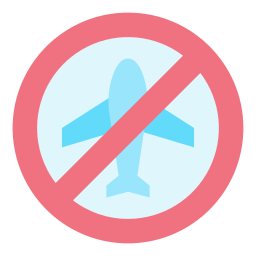 No travelling icon