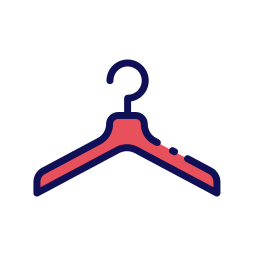 Clothes hanger icon