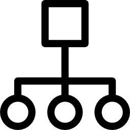 Hierarchical structure icon