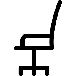 Desk chair icon