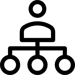 Hierarchical structure icon