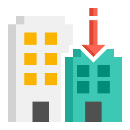 downsizing icon