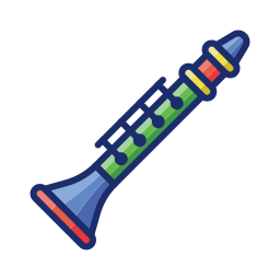 clarinete Ícone