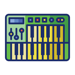 synthétiseur Icône