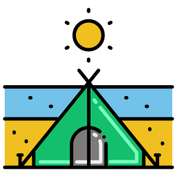 Camping icon