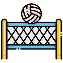 strand volleybal icoon