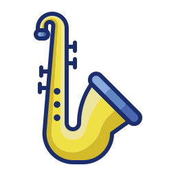 saxofone Ícone