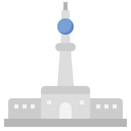 fernsehturm berlim Ícone