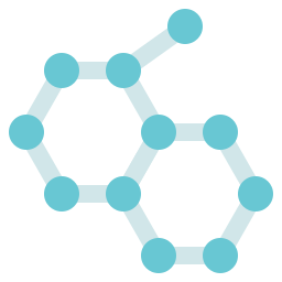 moléculas Ícone