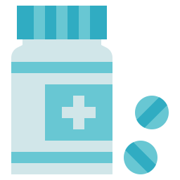 Pills bottle icon