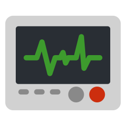 elektrocardiogram icoon