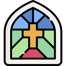 buntglasfenster icon