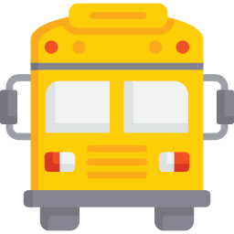 bus scolaire Icône