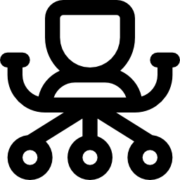 Office chair icon