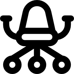 Office chair icon