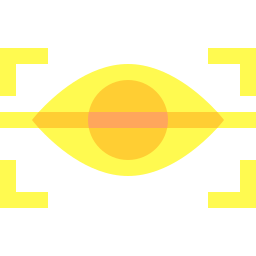 Eye recognition icon