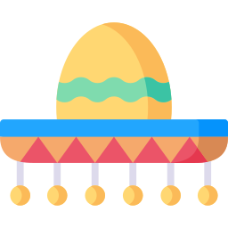 Mexican hat icon