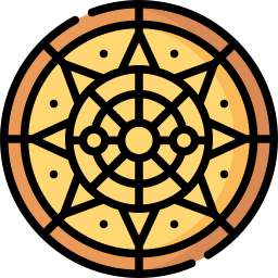 Maya calendar icon