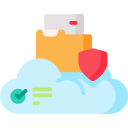 Cloud storage icon