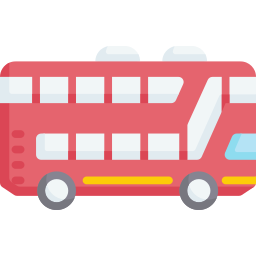 Double decker bus icon