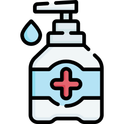 Hand sanitizer icon