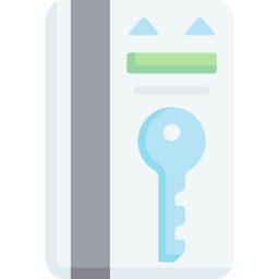 Hotel key icon