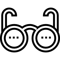 Reading glasses icon