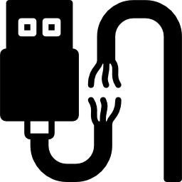 Broken cable icon