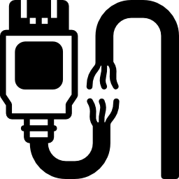 Broken cable icon