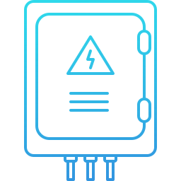 panneau électrique Icône