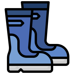 botas de chuva Ícone